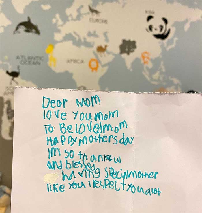 Surat anak Titi Kamal