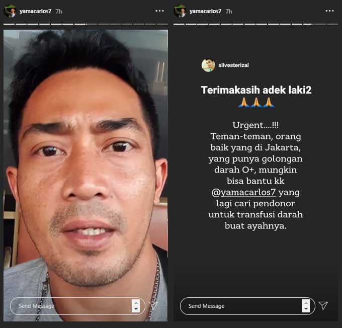 ayah-yama-carlos-sakit-donor-darah-pembengkakan-jantung