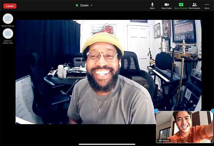 Vidi Aldiano dan PJ Morton