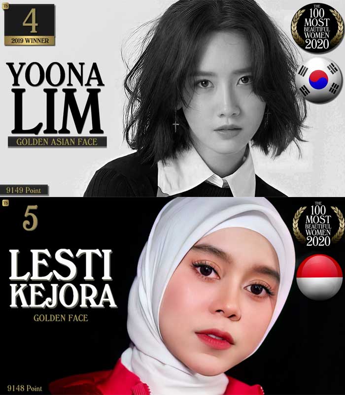 Lesty Kejora wanita tercantik