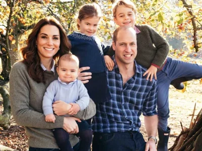 royal family piala eropa 2020 foto-keluarga-ucapan-natal-cambridge-kate-middleton