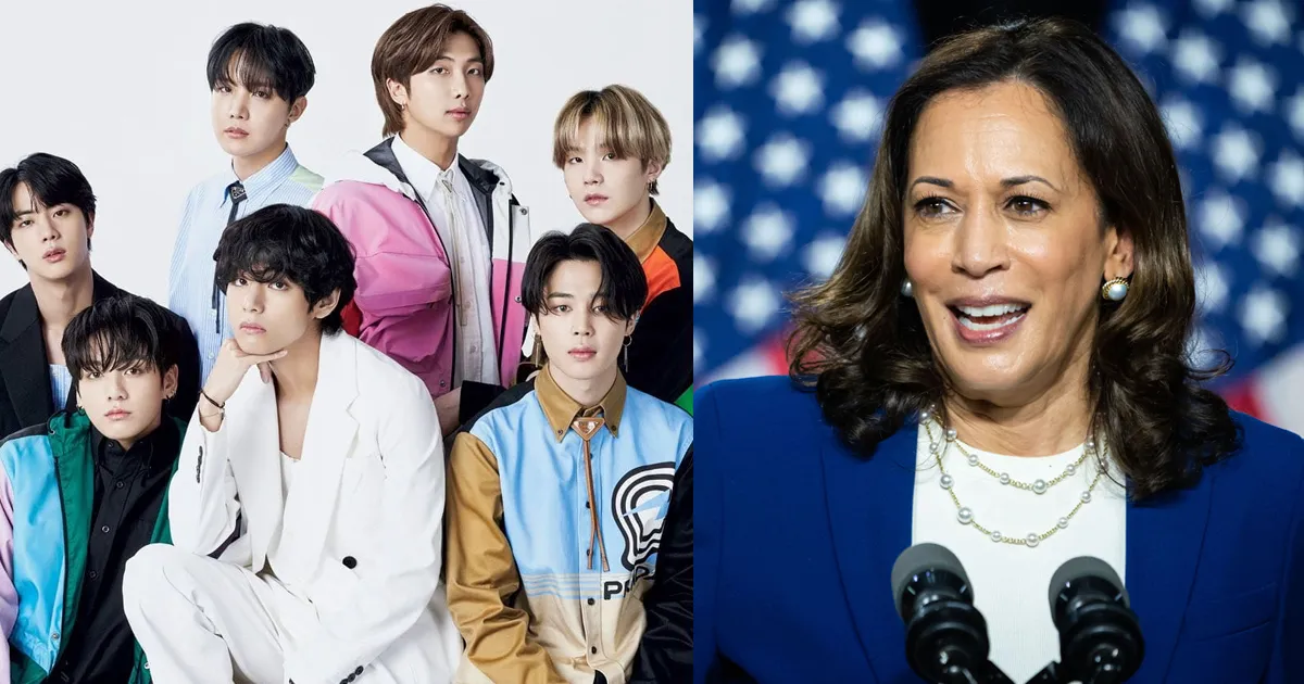 Ssstt, Diam-diam Kamala Harris Ngefans Sama BTS
