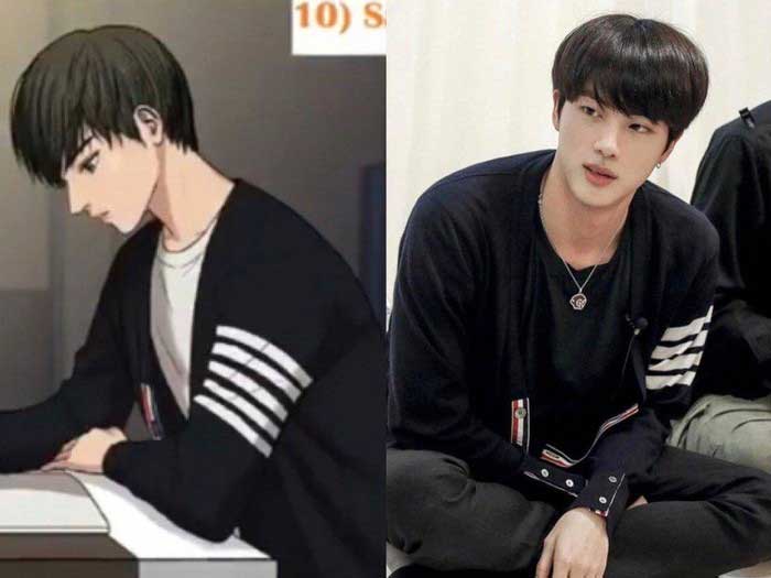 Jin BTS True Beauty