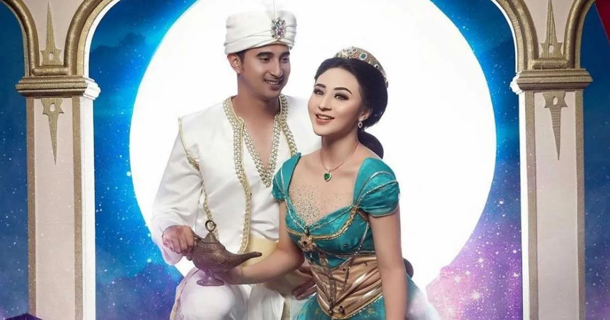 Ali Syakieb-Margin Menjelma Jadi Aladdin dan Putri Jasmine. Sweet Banget!