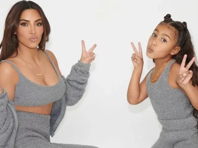 kim-kardashian-marah-lukisan-anak-north-west-palsu-dibilang