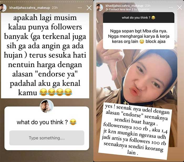 Adik Via Vallen endorse