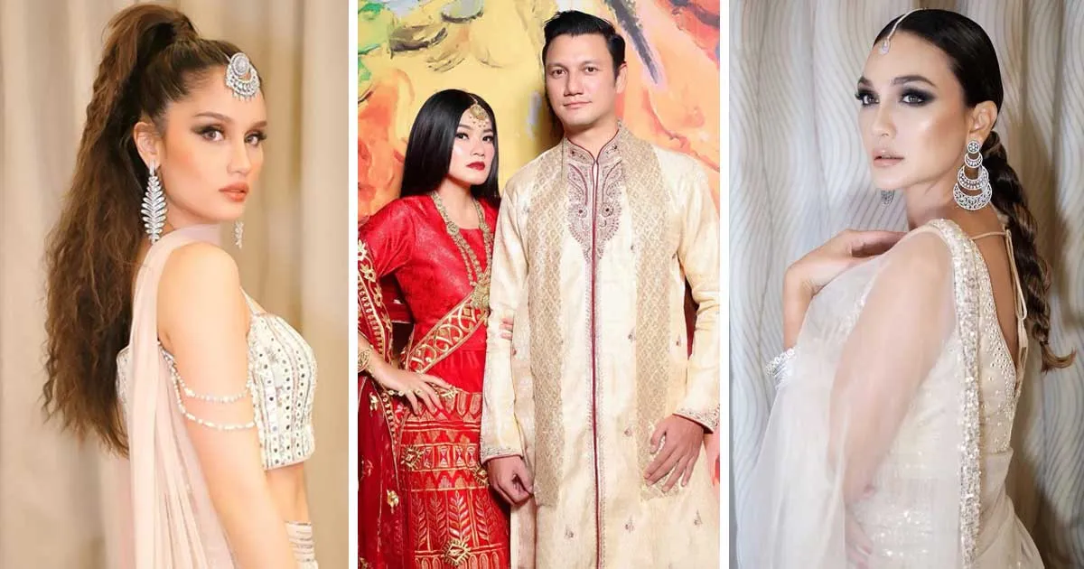 Intip Gaya Cetar Para Seleb Tanah Air Berdandan Bak Bintang Bollywood!