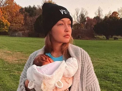 Wajah anak Gigi Hadid