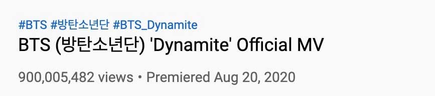 dynamite-900-juta-views