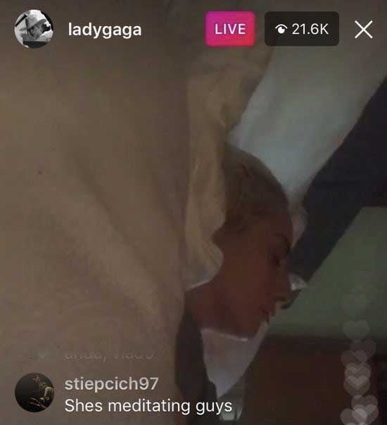 lady-gaga-tertidur