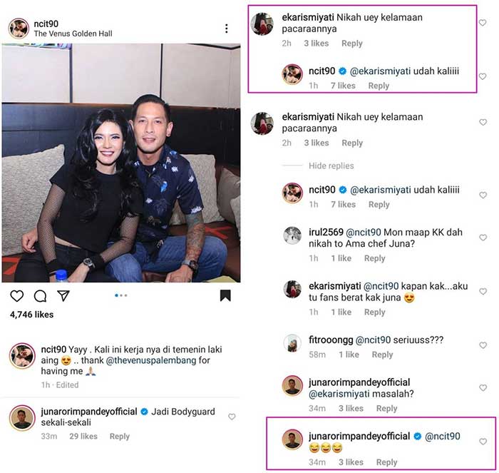 Chef Juna nikah