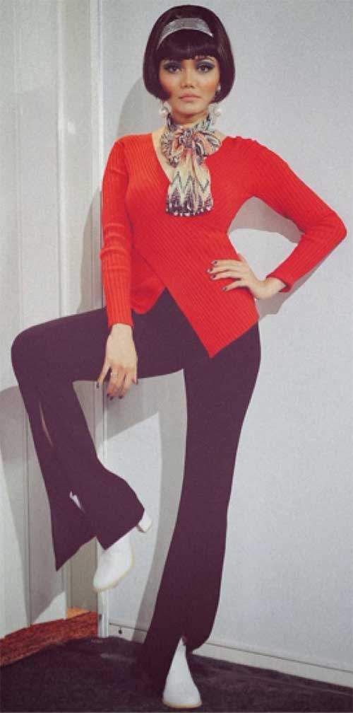 Foto jadul Rina Nose