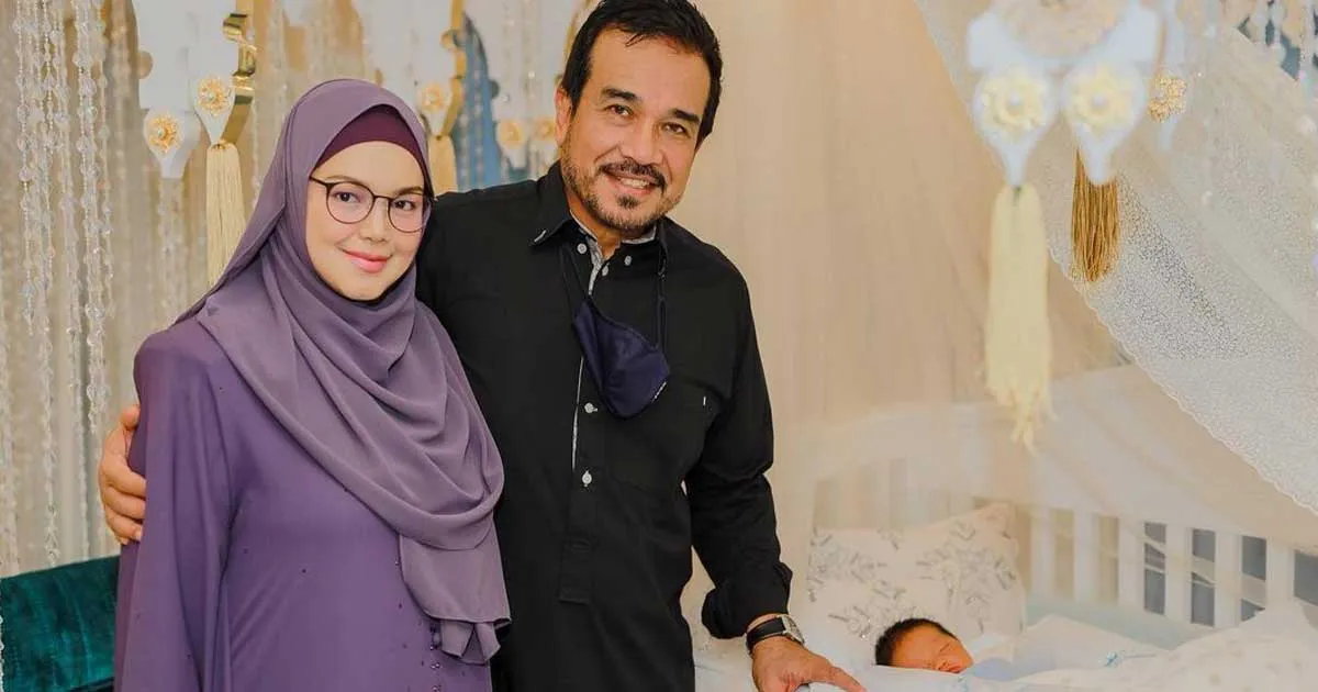 Serba Biru! Begini Suasana Aqiqah Anak ke Dua Siti Nurhaliza