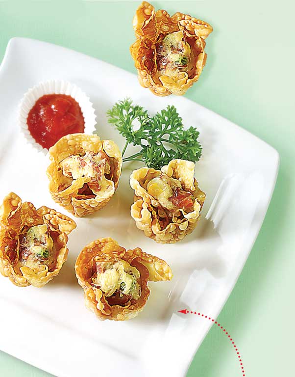 camilan ramadan simpel pangsit ragout makaroni.jpg