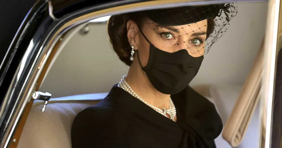 Hadiri Pemakaman Pangeran Philip, Kate Middleton Jadi Sorotan
