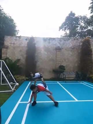 lapangan rumah krisdayanti