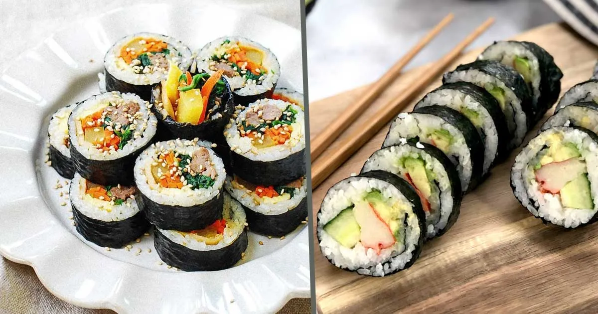 Serupa Tapi Tak Sama. Ternyata Ini Perbedaan Sushi dan Kimbab!