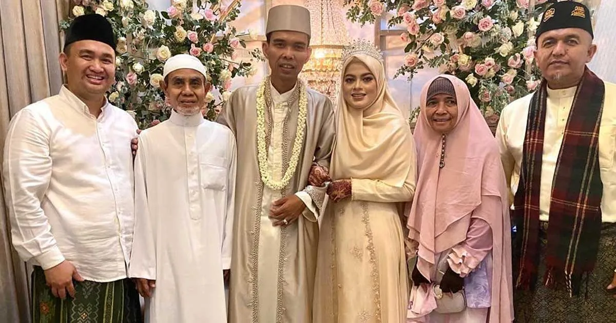 Mengintip Suasana Pernikahan Ustaz Abdul Somad dan Fatimah