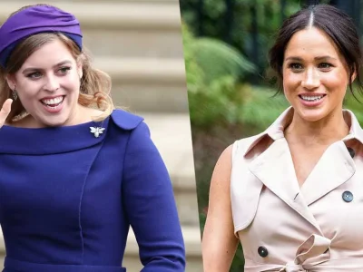 adu gaya hamil putri beatrice dan meghan markle baby bump