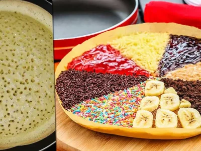 cara agar martabak berpori