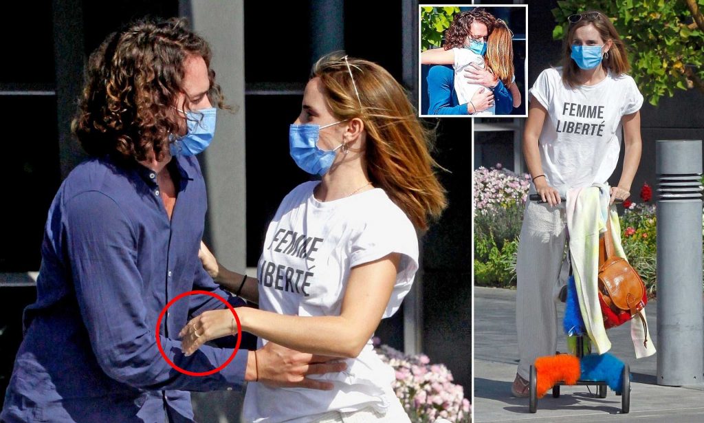 emma watson engaged tunangan pensiun industri hiburan