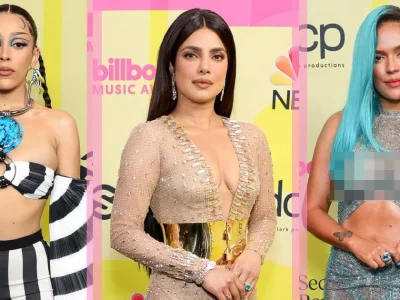 gaun busana paling seksi billboard music awards 2021
