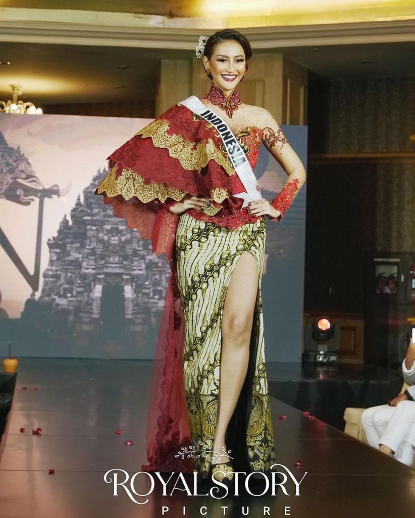 gaun putri indonesia ayuma miss universe 2020 kebaya