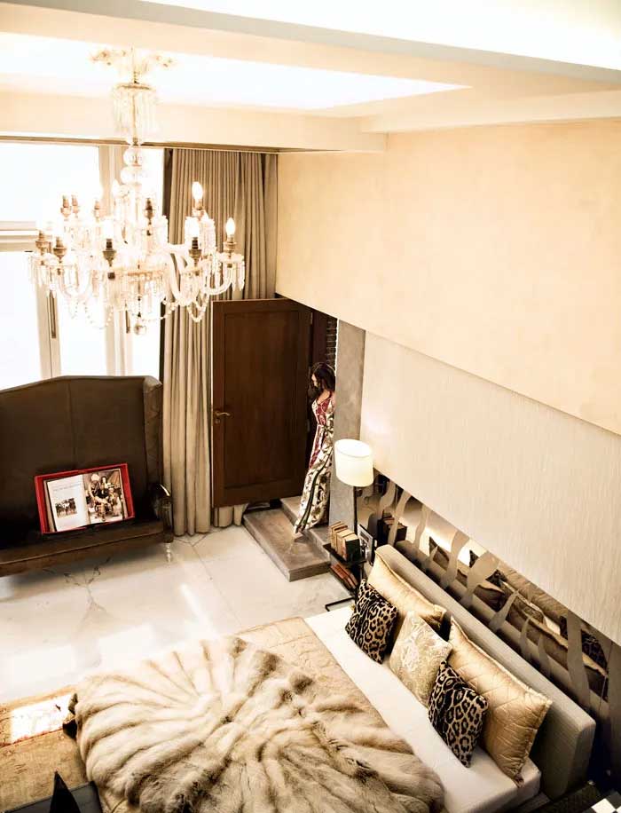 kamar tidur shah rukh khan