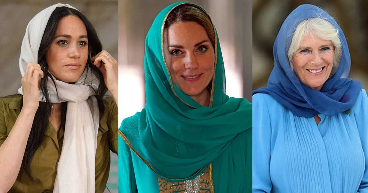Pesona 5 Anggota Royal Family Saat Memakai Kerudung. Siapa Paling Elegan?
