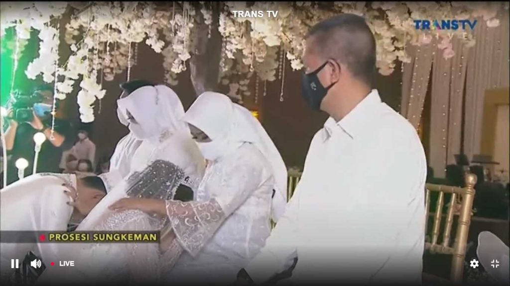 proses sungkeman akad nikah ifan seventeen