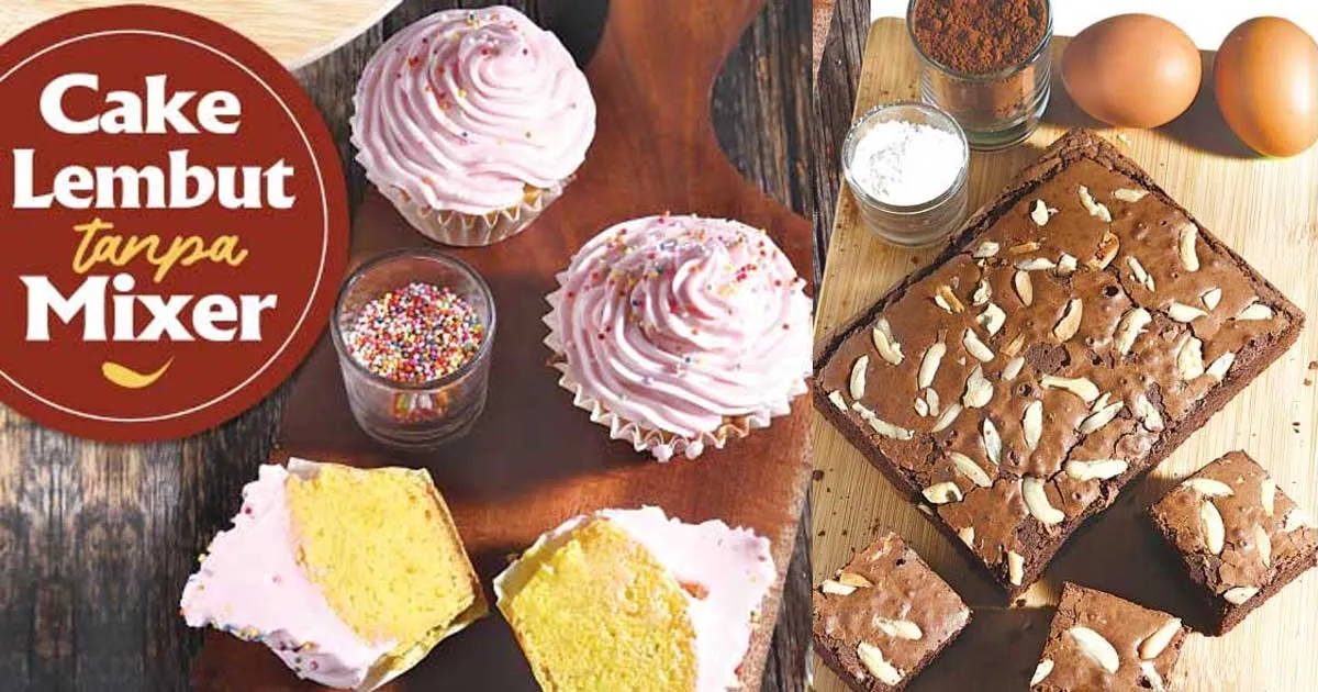 Anti-Ribet Club! 3 Resep Cake Tanpa Mixer