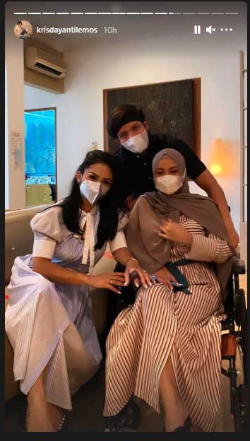 respon krisdayanti aurel hermansyah keguguran
