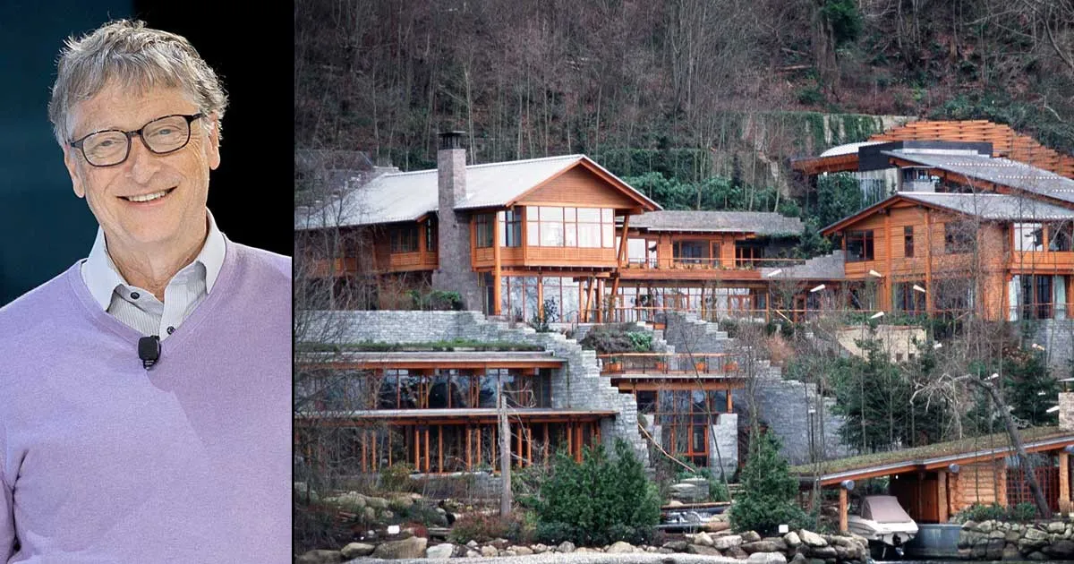 Mengintip Rumah Bill Gates yang Dilengkapi Teknologi Canggih