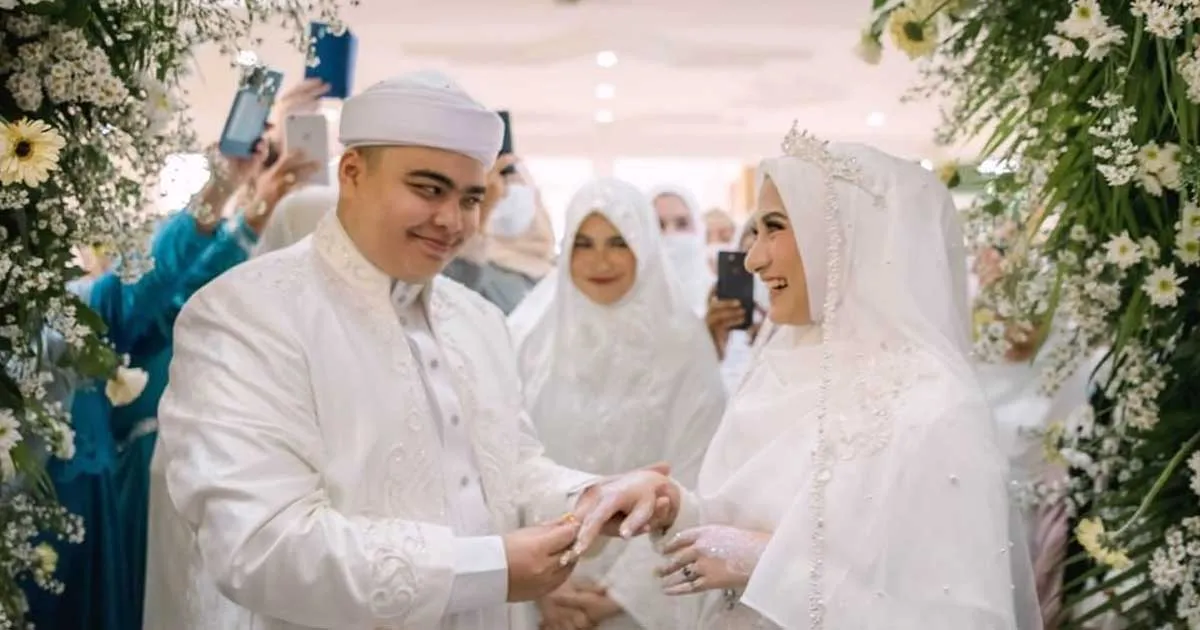 Sah! Intip Suasana Pernikahan Adik Alvin Faiz dan Nadzira Shafa