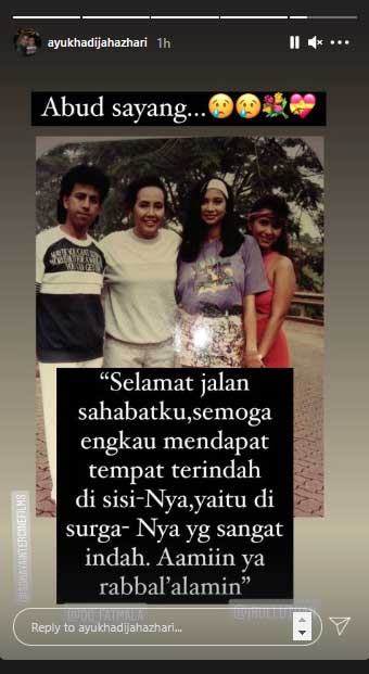 ayu azhari wan abud meninggal dunia