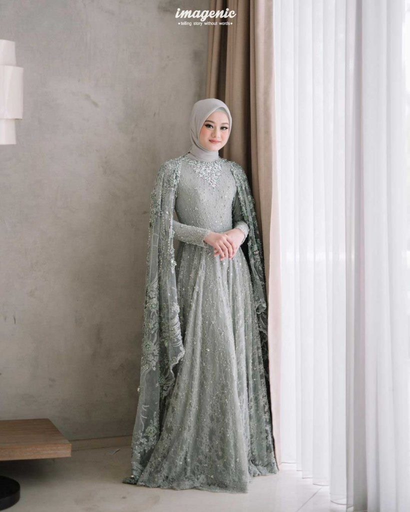 baju lamaran tunangan dinda hauw mirip lesti kejora