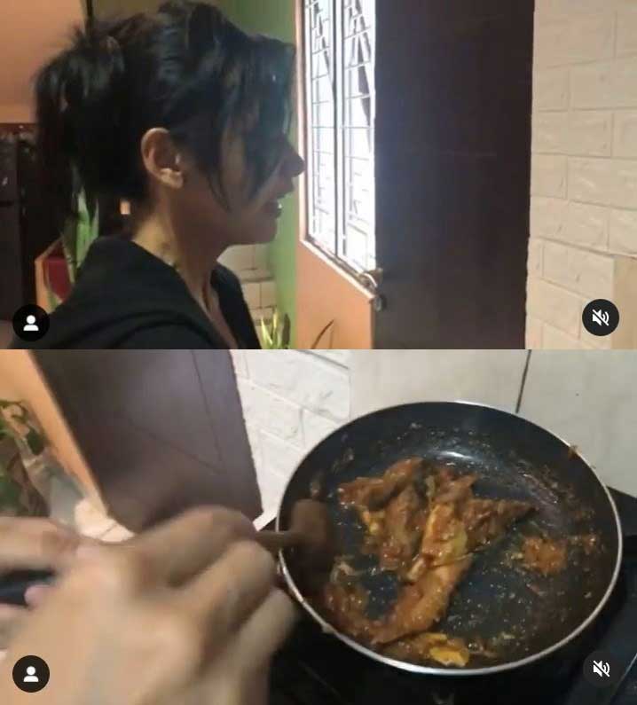 dapur rumah arie kriting dan indah permatasari