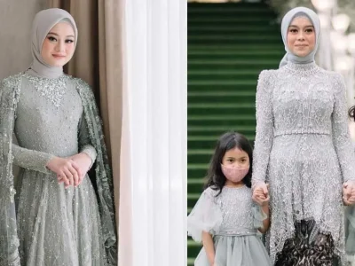 dinda hauw baju lamarn lesti kejora mirip