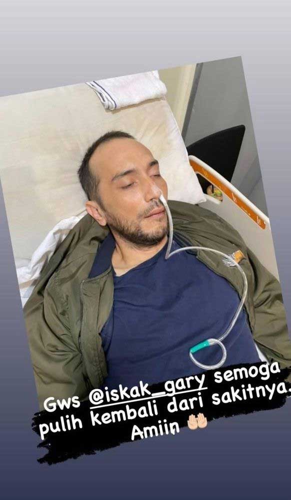 gary iskak sakit kanker hati sirosis