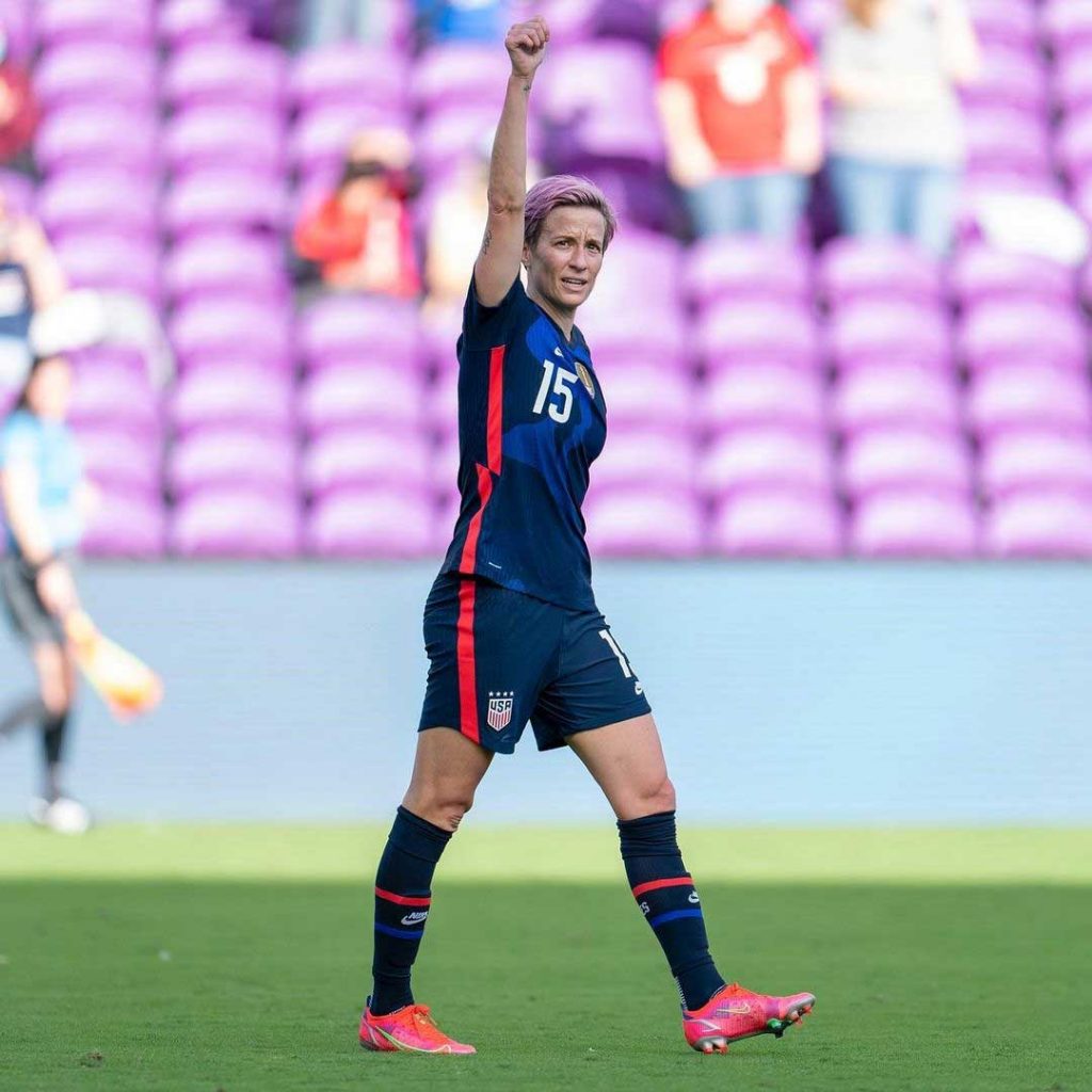 megan rapinoe atltet sepakbola