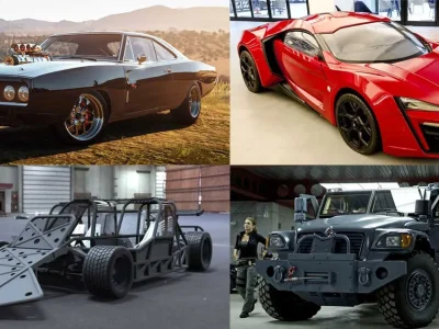 mobil keren di fast & and furious 9 film