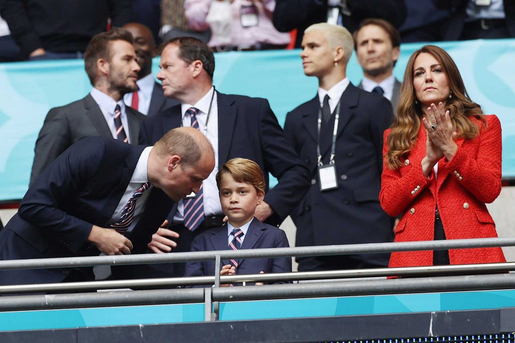 pangeran george dan william piala eropa 2020