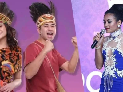 raffi ahmad dan nagita slavina duta pon xx papua ikon