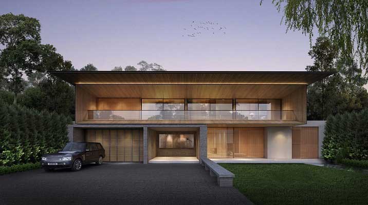 tampak depan rumah baru rezky adhitya dan citra kirana