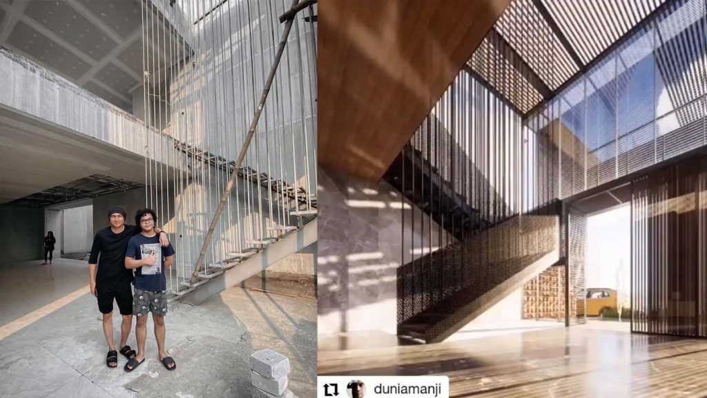 tangga rumah baru anji drive unik