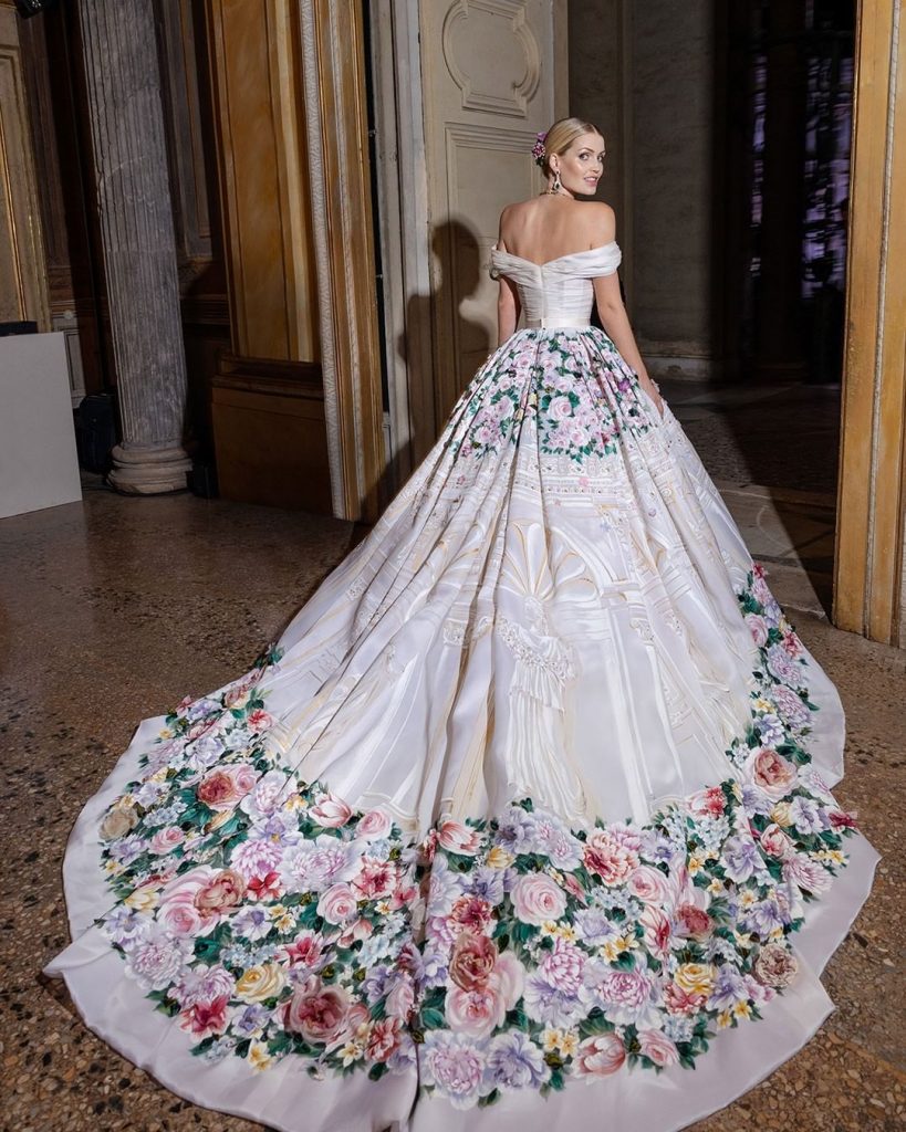 gaun pernikahan lady kitty spencer pengantin