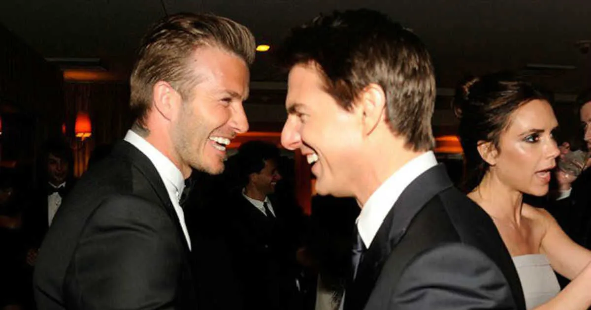 Beckham dan Tom Cruise Adu Tos Jadi Momen Ikonik di Final Piala Eropa 2020
