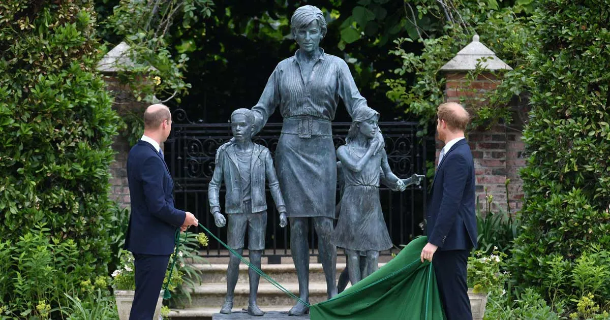 Bukan Harry dan William, Ternyata Ini Anak yang Digandeng Putri Diana