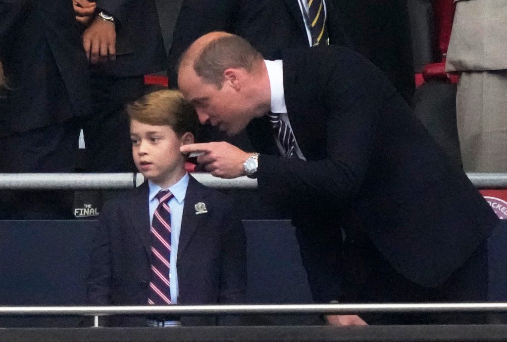 prince george kate middleton pangeran euro 2020