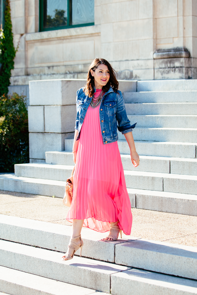baju pink busana dan denim